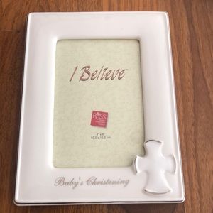 New Baby’s Christening Frame by Russ